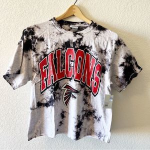 47 BRAND
WOMEN'S ATLANTA Falcons Tie Dye Tubular Cropped Tie Dye T-Shirt